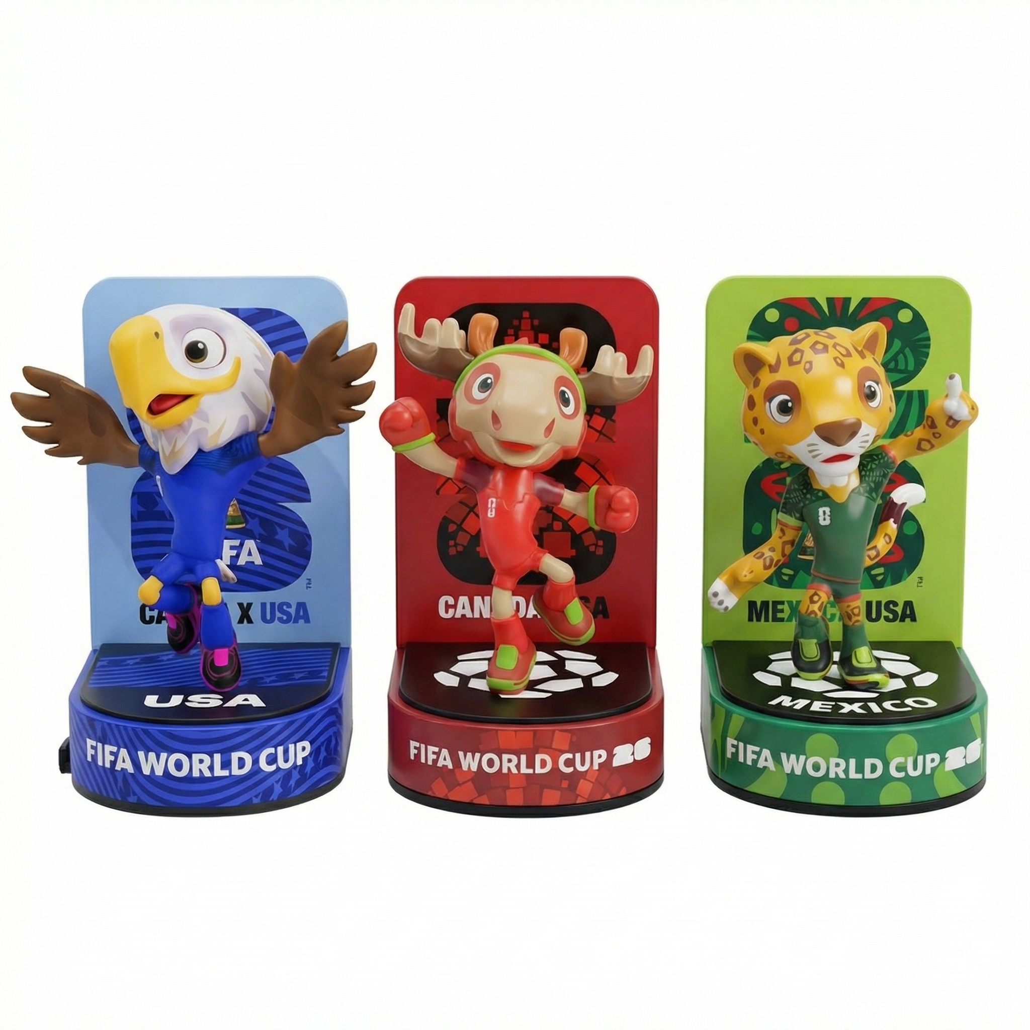 FIFA World Cup 2026 Official Mascot Figurine Set