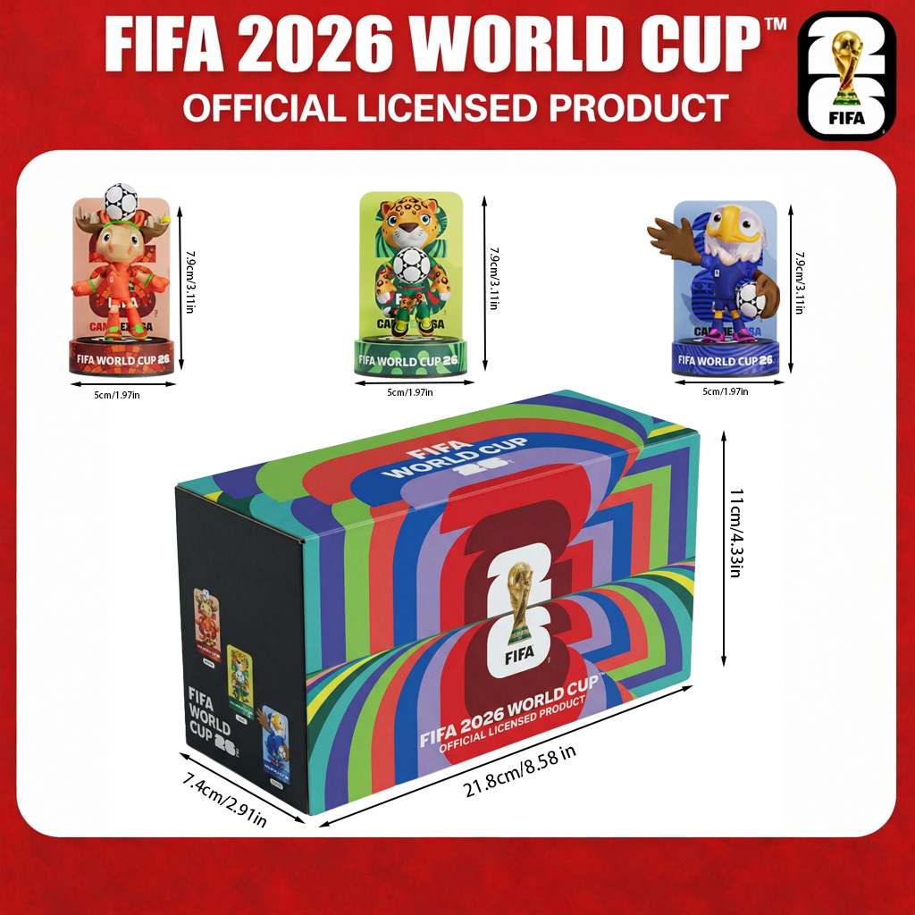 🐆 FIFA World Cup 2026™ Mexico Mascot – Zayu Figurine (2.3in)