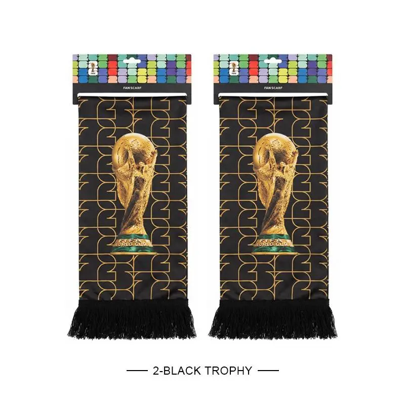 Official FIFA World Cup 2026 Edition - High Definition Polyester Trophy Scarf – Gameday Fan Wear for all Matches