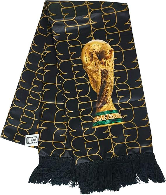 Official FIFA World Cup 2026 Edition - High Definition Polyester Trophy Scarf – Gameday Fan Wear for all Matches
