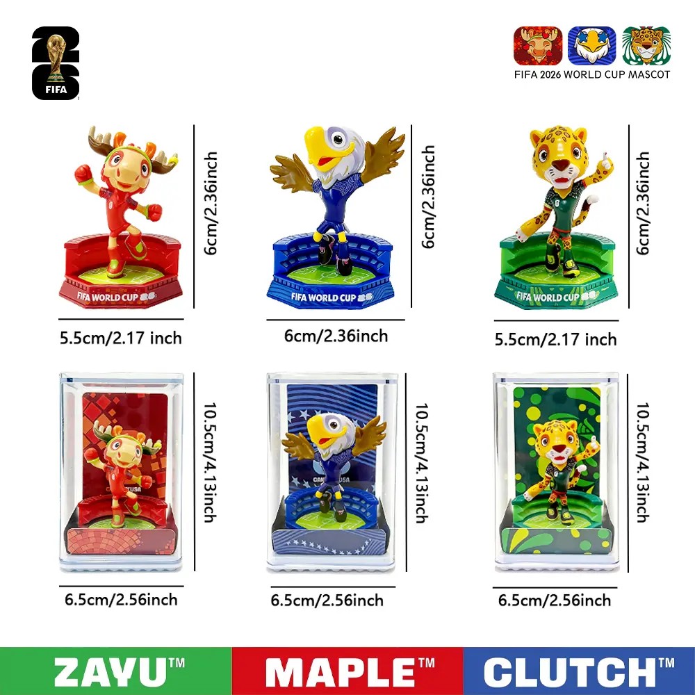 ⚽FIFA World Cup 2026™ Official Mascot Mini Figurine Set (2.3in)