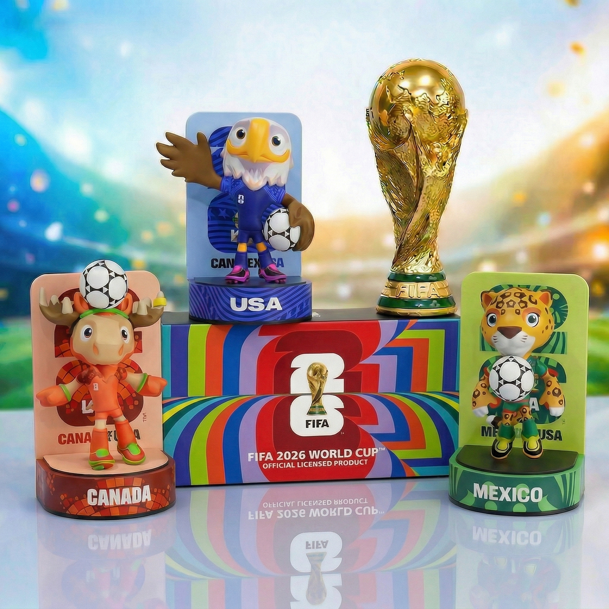 FIFA 2026 Official Mascot 3D Figurine 90mtoys