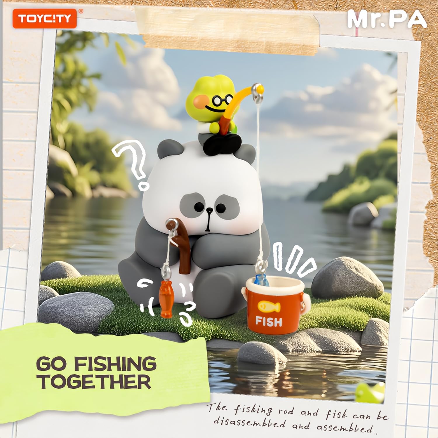 Mr. Pa-No Work Today Series Blind Box, Cute Mystery Collectible Toy