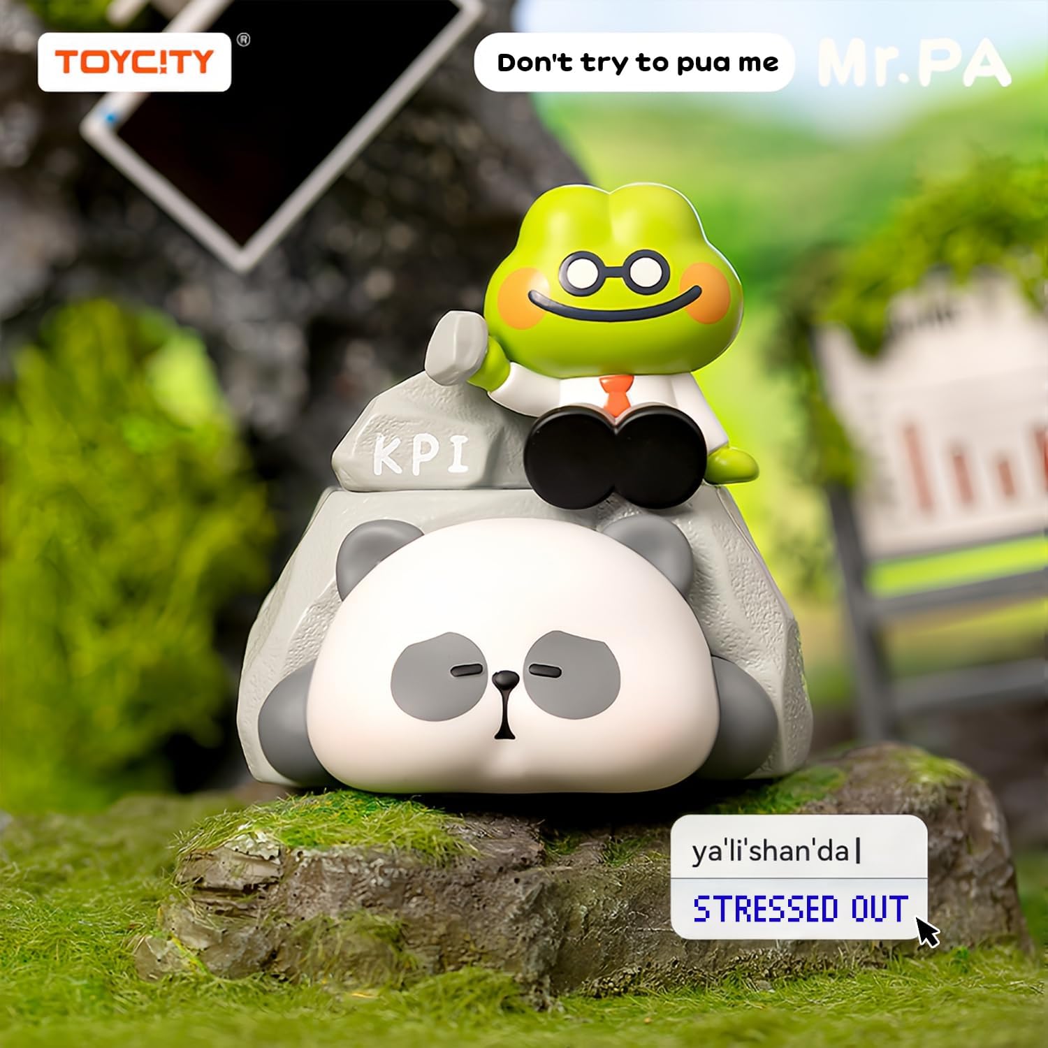 Mr. PA Don't Try to Pua Me Series Blind Box, Cute Mystery Collectible Toy