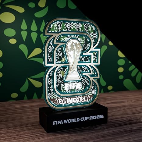 FIFA World Cup 2026 Official Licensed Collectible Display with White LED Glow