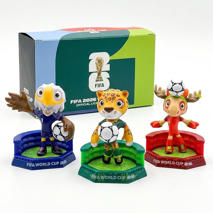 🐆 FIFA World Cup 2026™ Mexico Mascot – Zayu Figurine (2.3in)