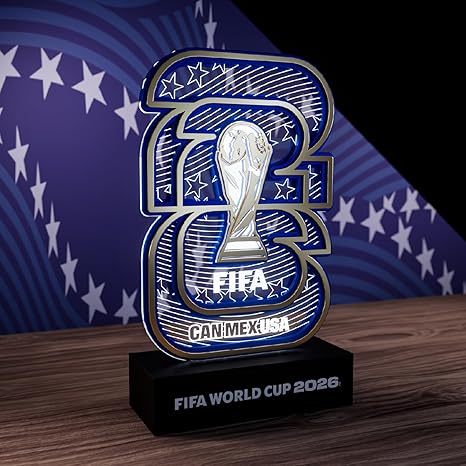 FIFA World Cup 2026 Official Licensed Collectible Display with White LED Glow