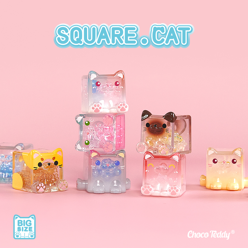 SQUARE.CAT（BIG SIZE 3 SET)