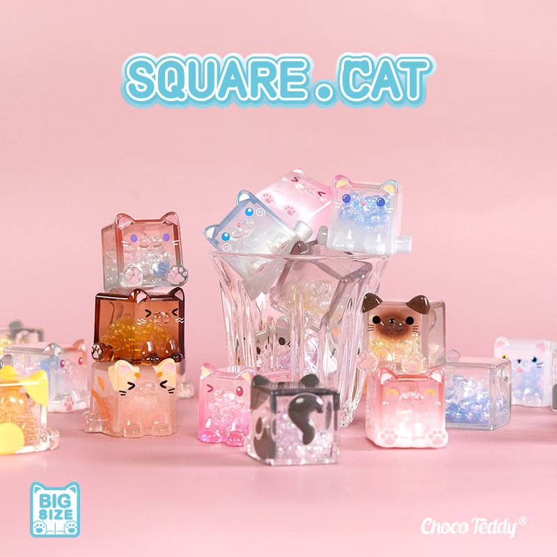 SQUARE.CAT（BIG SIZE 3 SET)