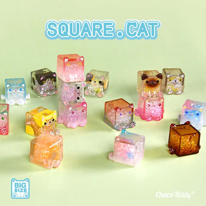 SQUARE.CAT（BIG SIZE 3 SET)