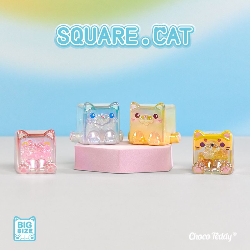 SQUARE.CAT（BIG SIZE 3 SET)