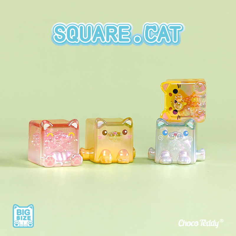 SQUARE.CAT（BIG SIZE 3 SET)