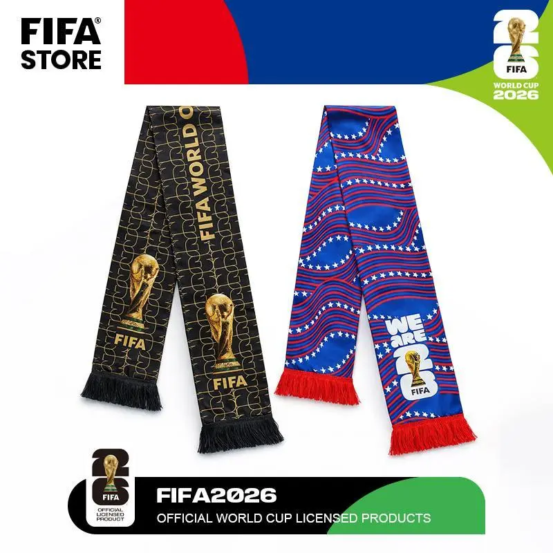 Official FIFA World Cup 2026 Edition - High Definition Polyester Trophy Scarf – Gameday Fan Wear for all Matches