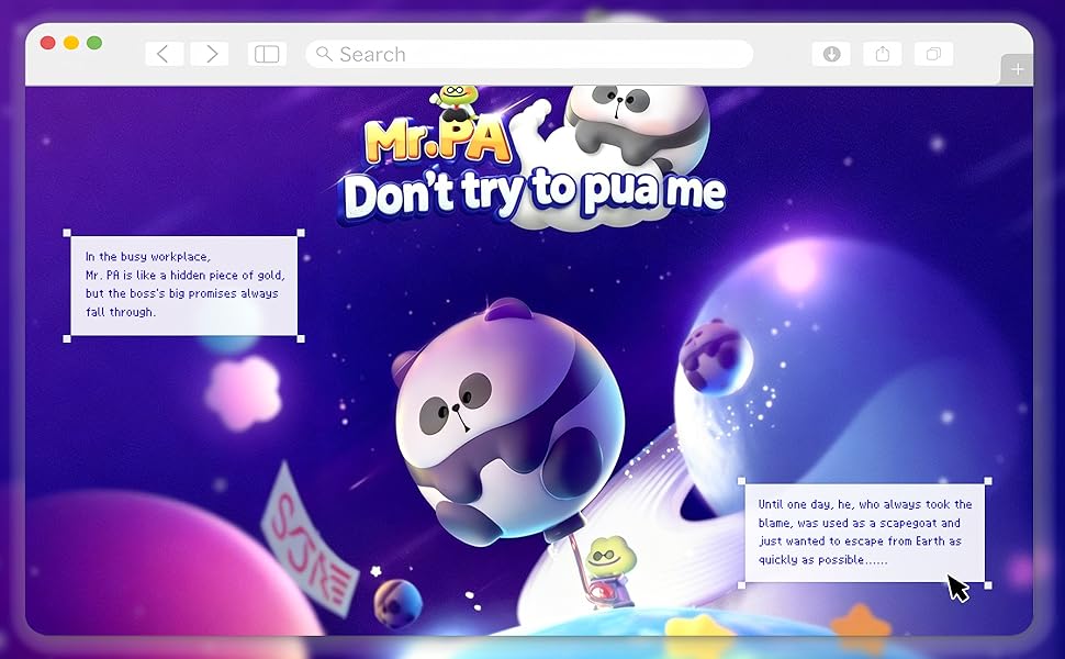 JOCHIWANTOYS Mr. Pa Don&amp;#39;t Try to Pua Me Seies Blind Box