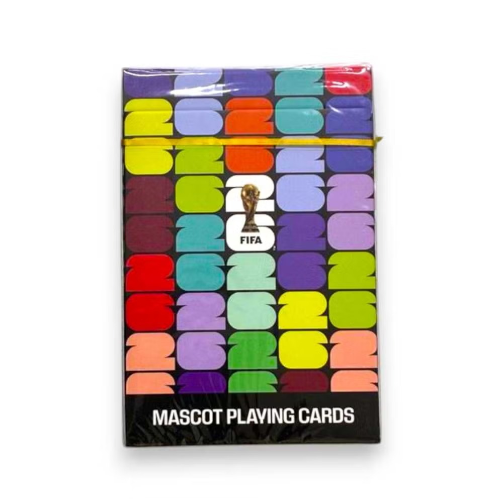 FIFA World Cup 2026 Mascot Design Playing Cards  (Soccer / Official World Cup Merchandise / Playing Cards)