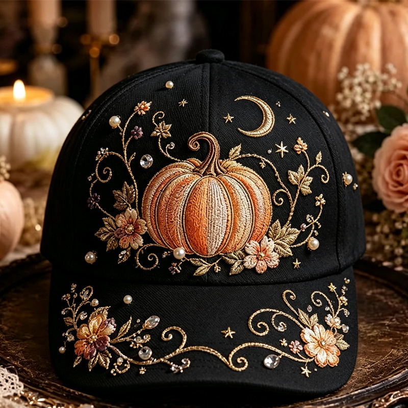 🔥Halloween Vintage Embroidered Baseball Cap🧢