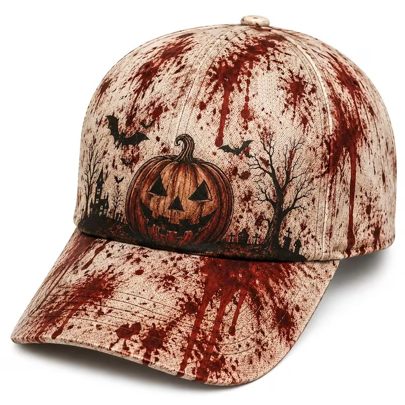 🔥Halloween Vintage Embroidered Baseball Cap🧢
