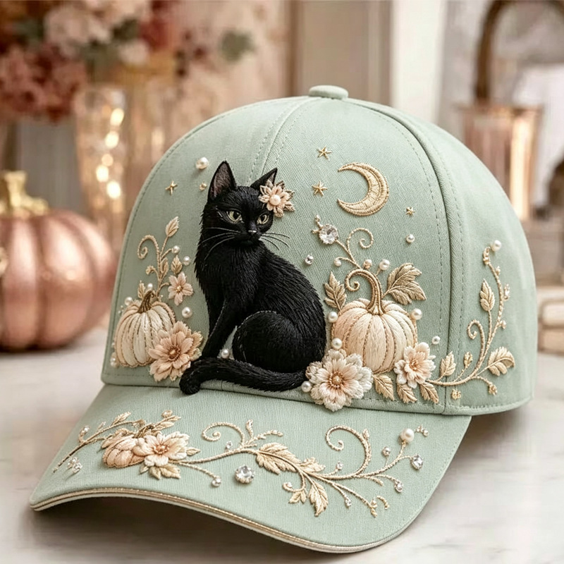 🔥Halloween Vintage Embroidered Baseball Cap🧢