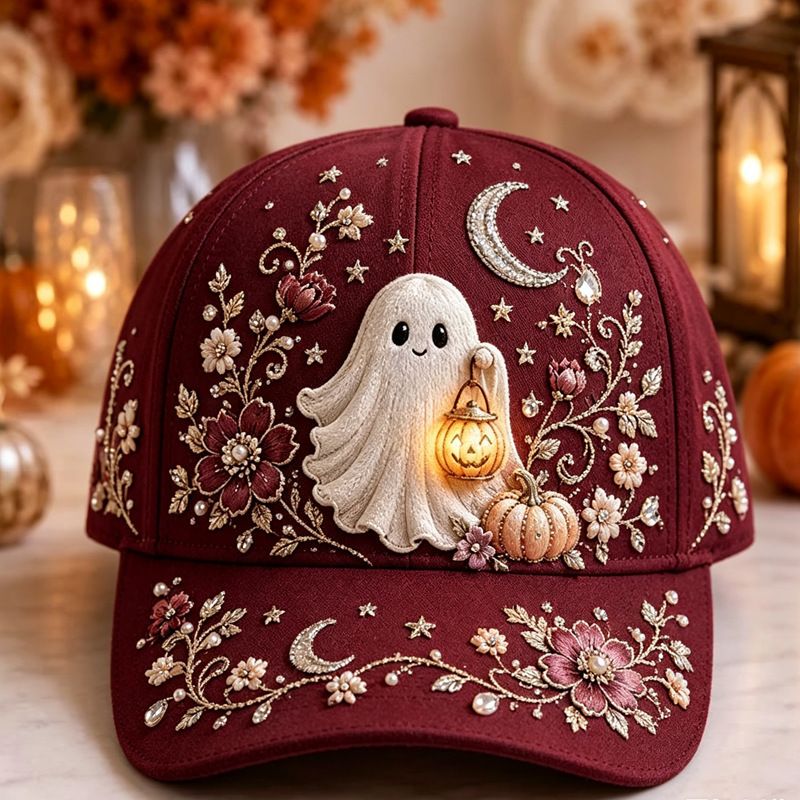 🔥Halloween Vintage Embroidered Baseball Cap🧢