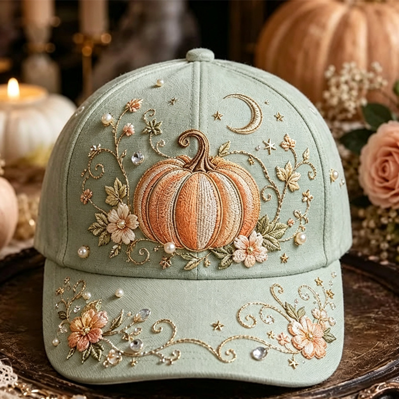 🔥Halloween Vintage Embroidered Baseball Cap🧢