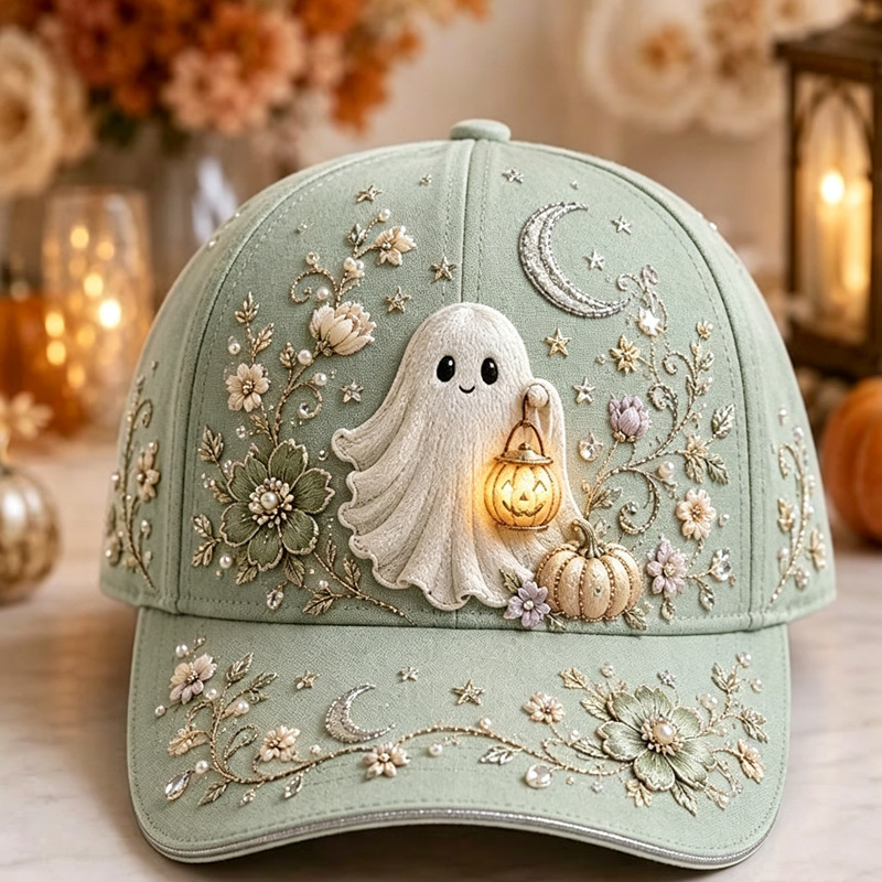 🔥Halloween Vintage Embroidered Baseball Cap🧢