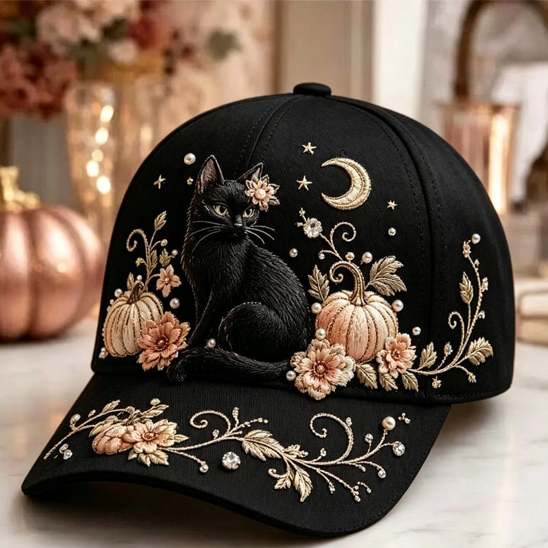 🔥Halloween Vintage Embroidered Baseball Cap🧢