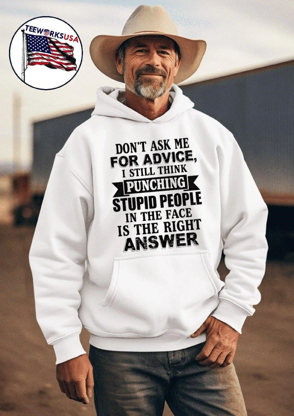 punching stupid people face