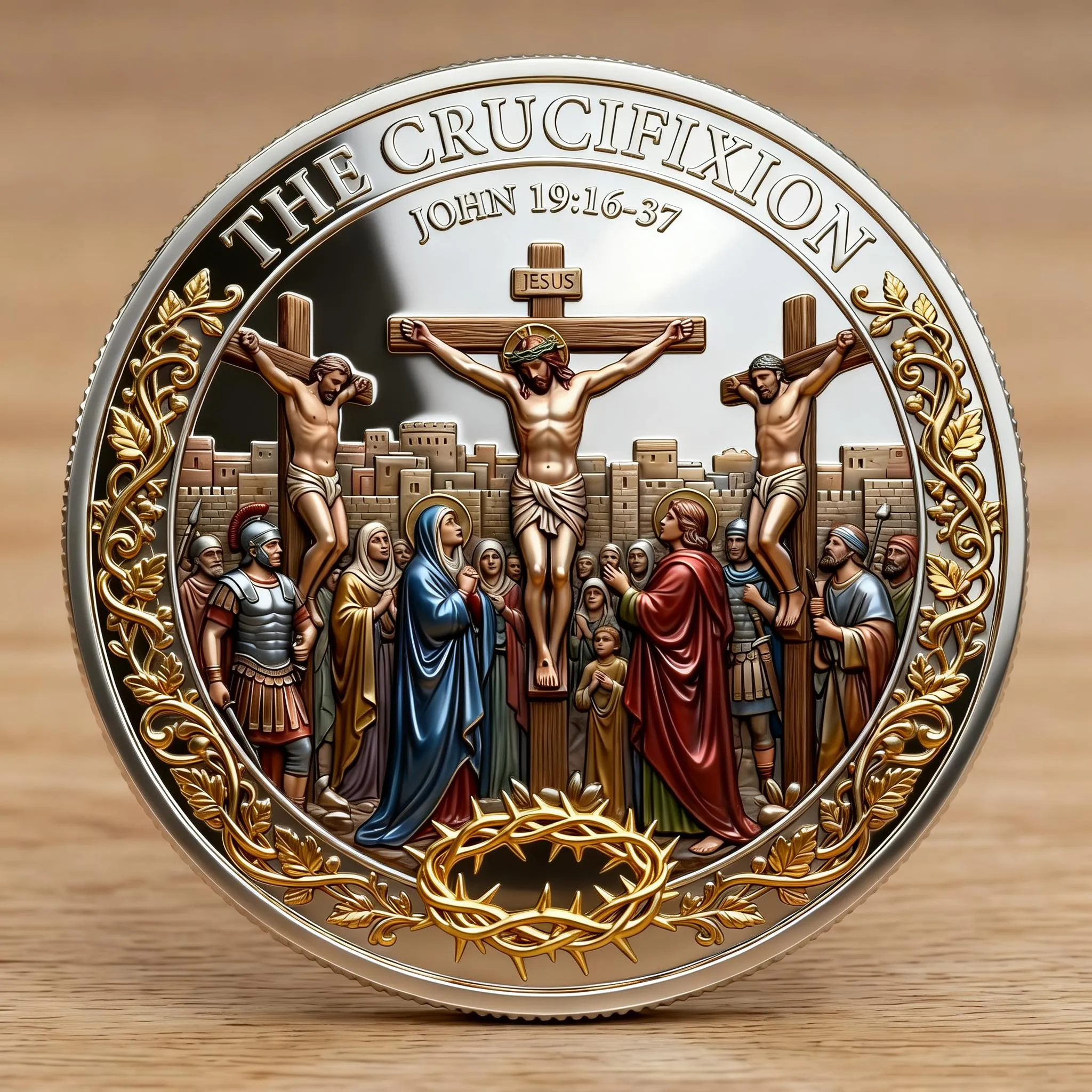 🎁Last Day 60% OFF - The Crucifixion of Jesus Christ Commemorative Coin