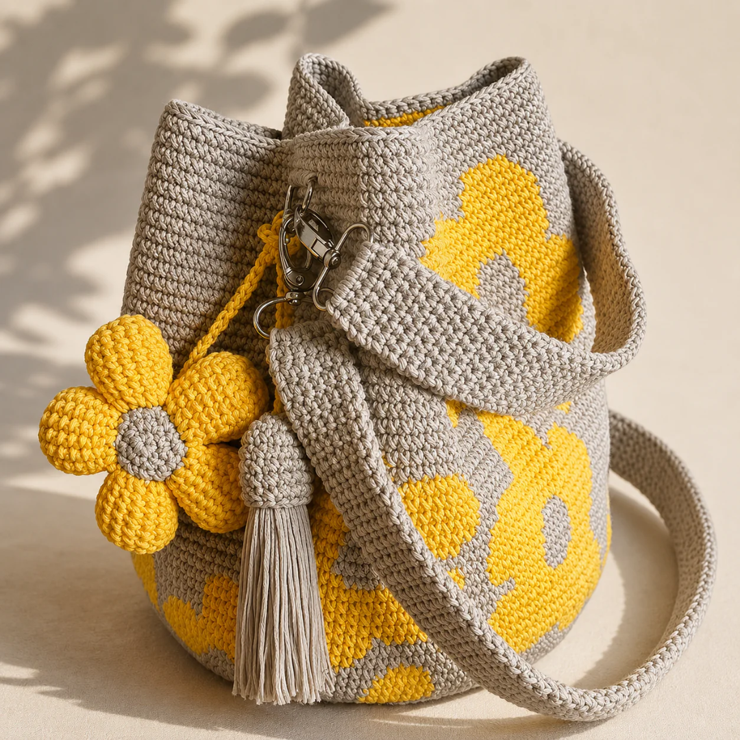 Handcrafted Knit & Crochet Bags