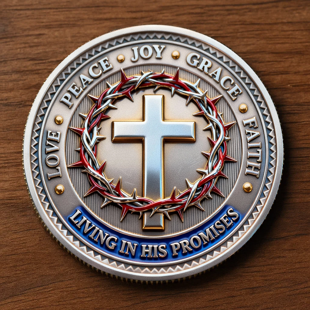 🙏“Yahweh – The Living Light” Faith Commemorative Coin