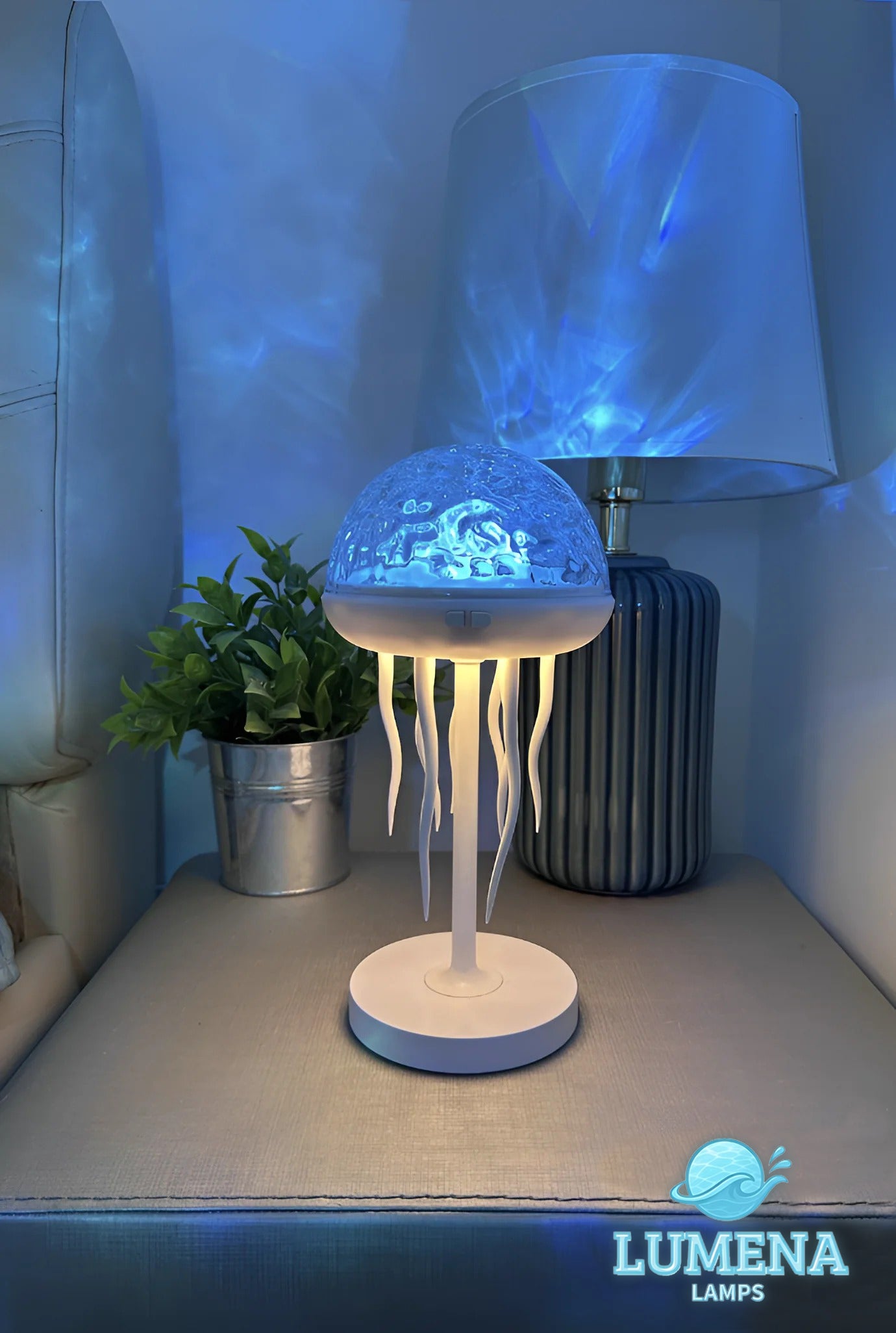 Night Light Jellyfish Projection Lamp Aurora Ocean