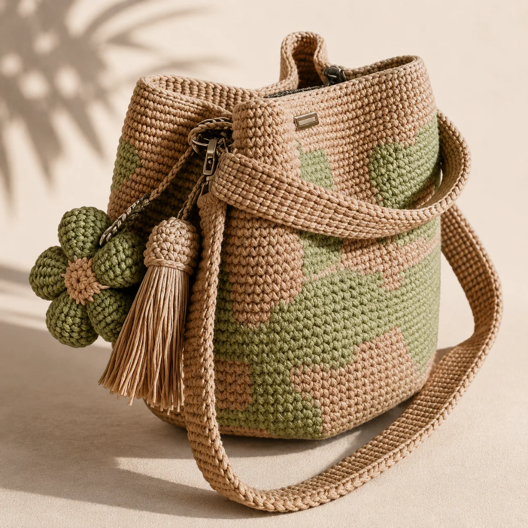 Handcrafted Knit & Crochet Bags