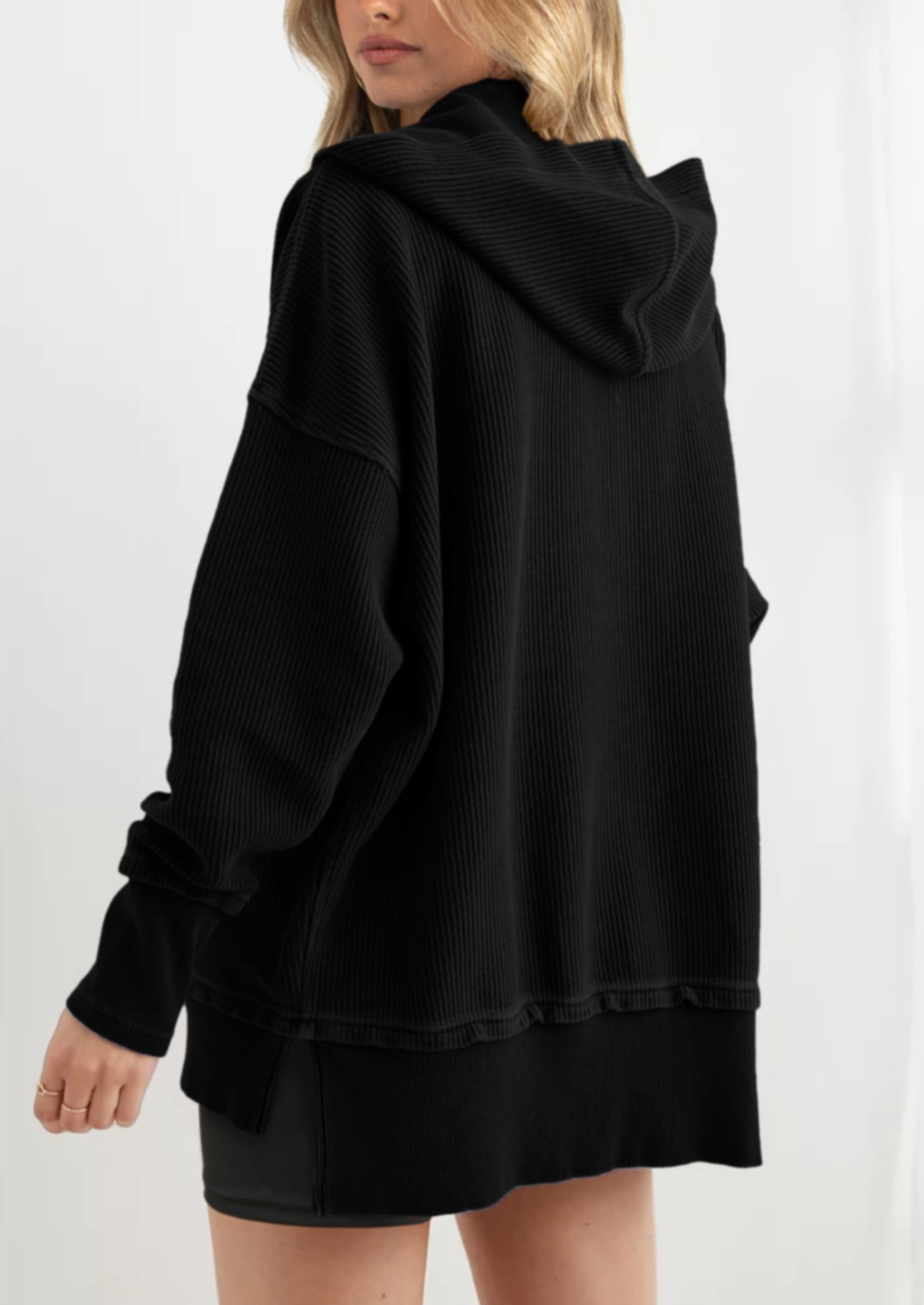 PRETTYGARDEN Womens Fashion Oversized Long Sleeve Hoodie
