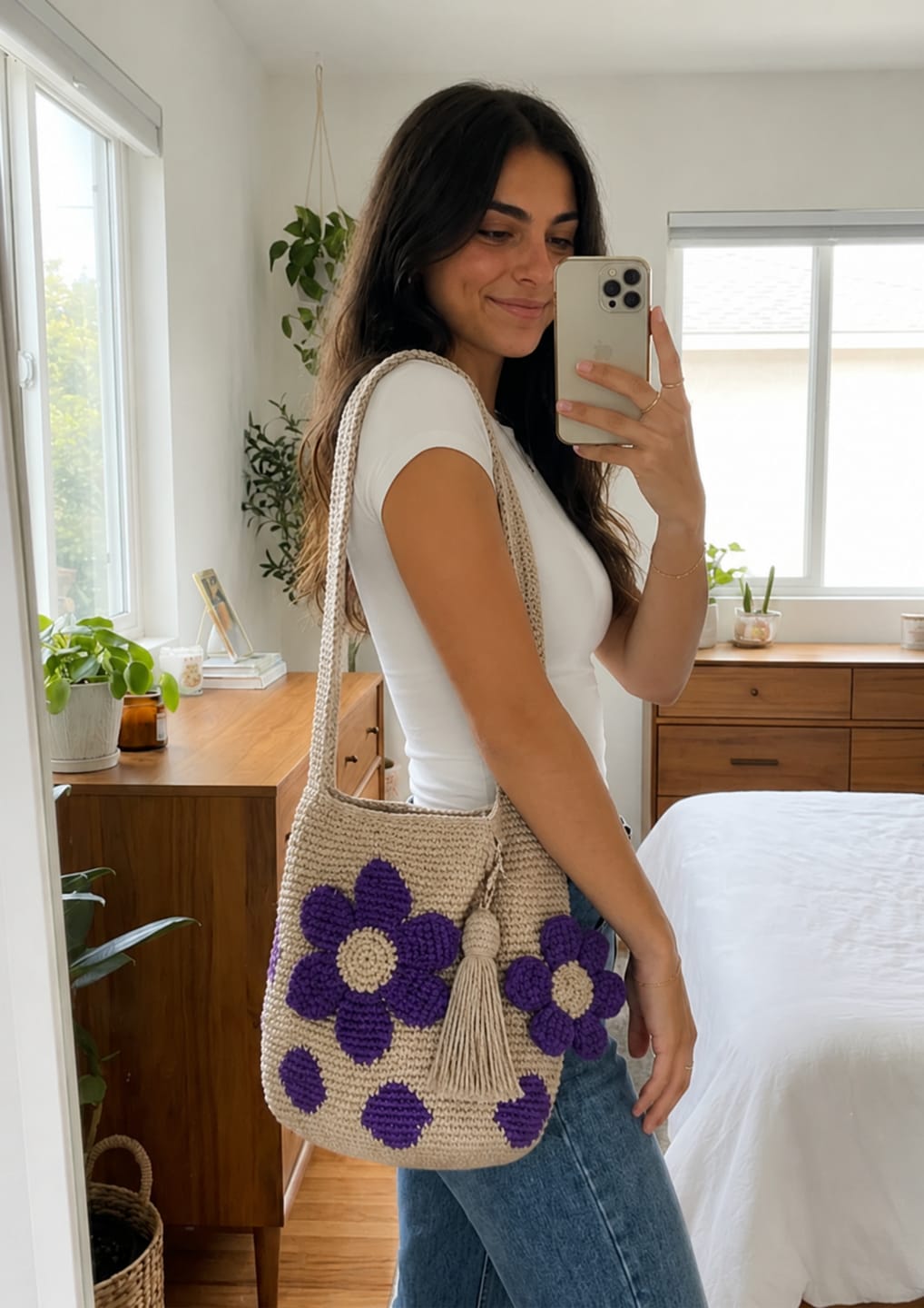 Handcrafted Knit & Crochet Bags