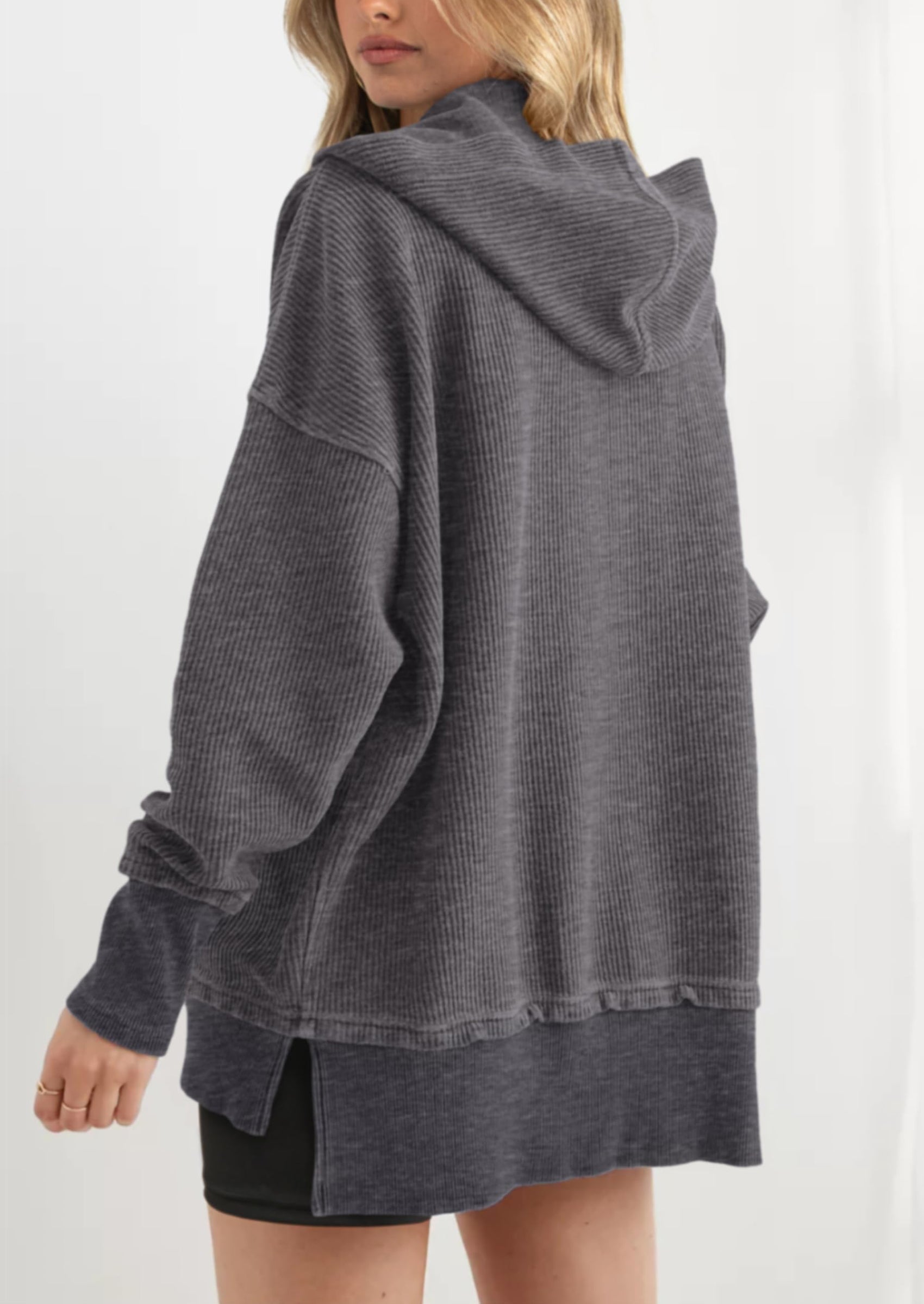 PRETTYGARDEN Womens Fashion Oversized Long Sleeve Hoodie