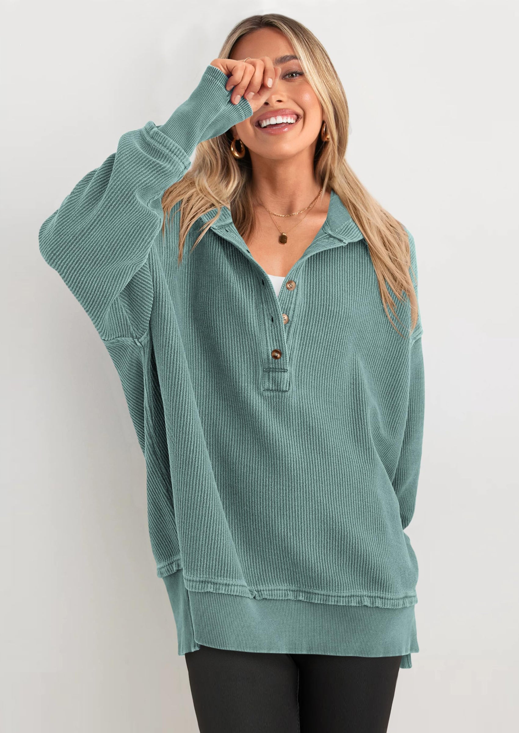 PRETTYGARDEN Womens Fashion Oversized Long Sleeve Hoodie