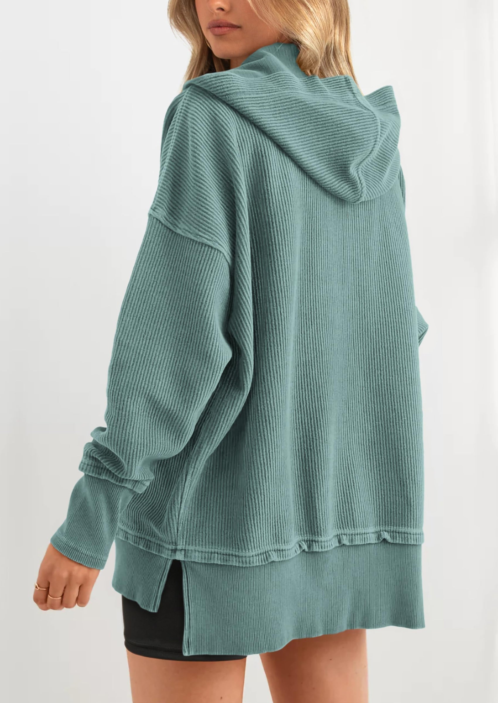 PRETTYGARDEN Womens Fashion Oversized Long Sleeve Hoodie