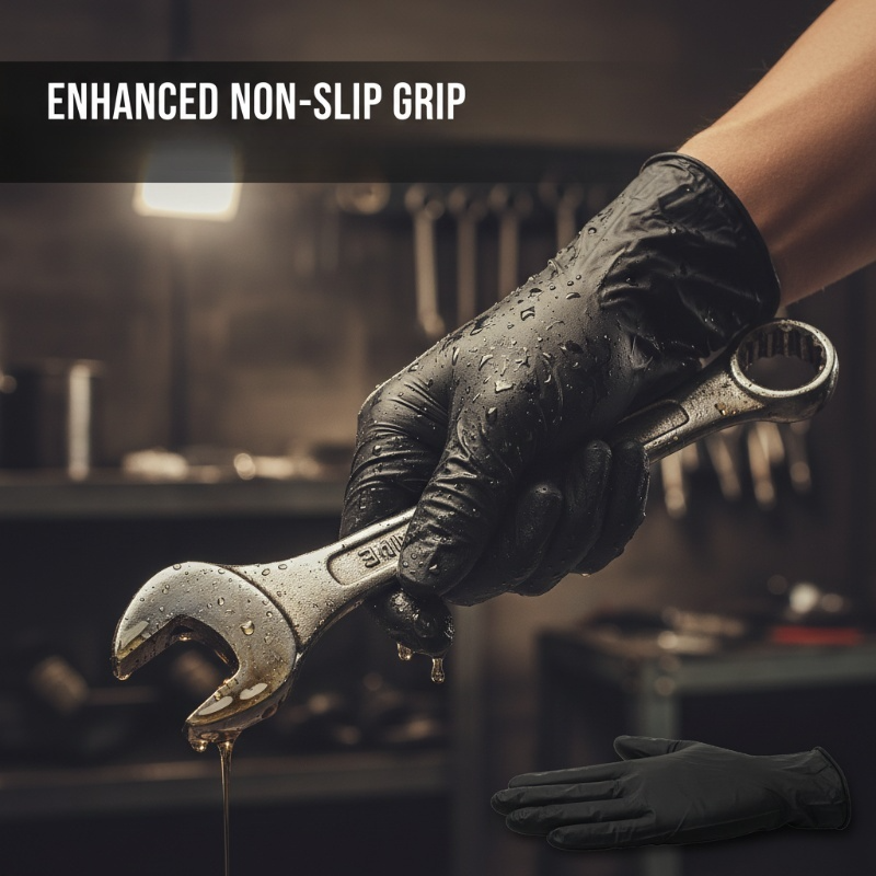 ⚡Today's Flash Sale 50% off🎁Nitrile Pro Gloves – Heavy Duty, Slip & Stain Resistant, Scratch Resistant