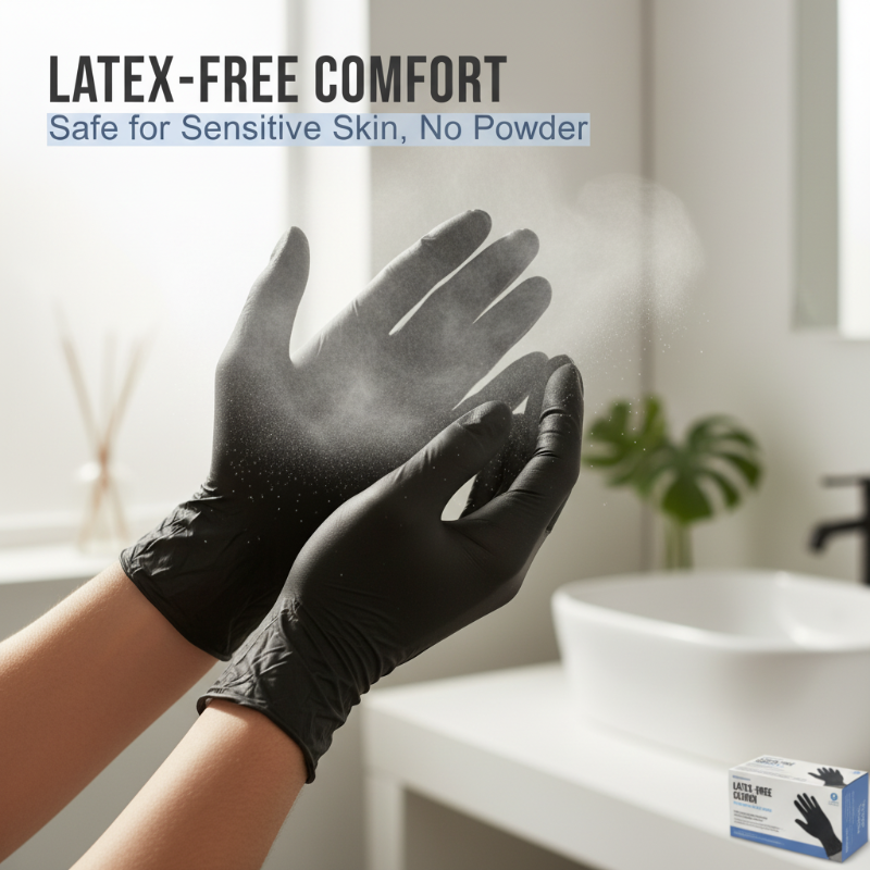 ⚡Today's Flash Sale 50% off🎁Nitrile Pro Gloves – Heavy Duty, Slip & Stain Resistant, Scratch Resistant
