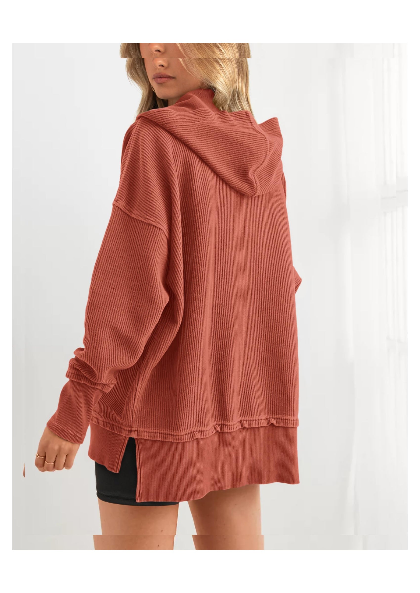 PRETTYGARDEN Womens Fashion Oversized Long Sleeve Hoodie