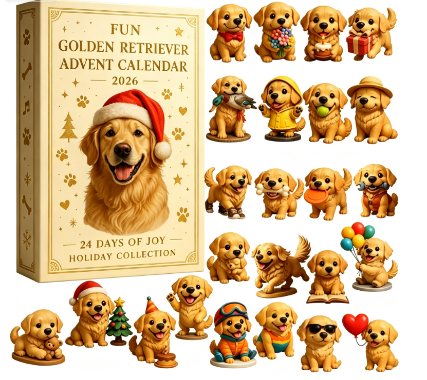 🎄🐾 2026 Dachshund Advent Calendar 🐶✨