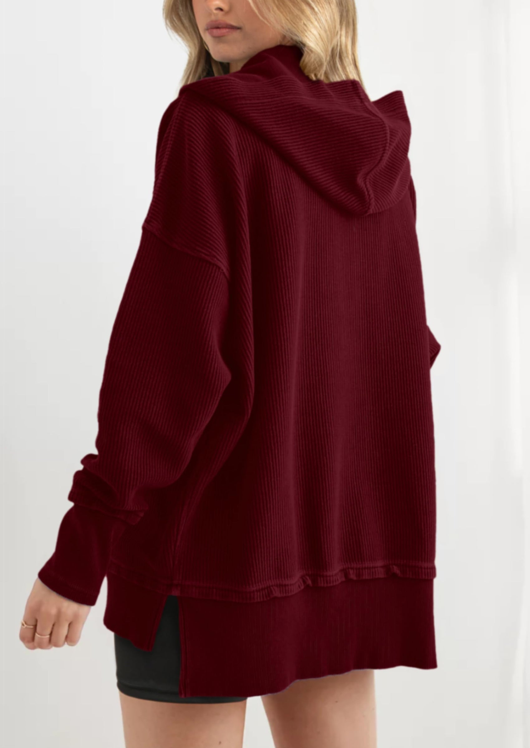 PRETTYGARDEN Womens Fashion Oversized Long Sleeve Hoodie