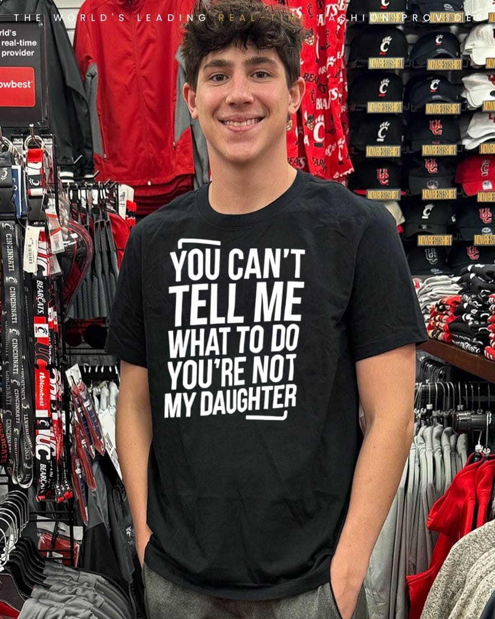 You Can’t Tell Me What to Do You’re Not My Daughter T-shirt