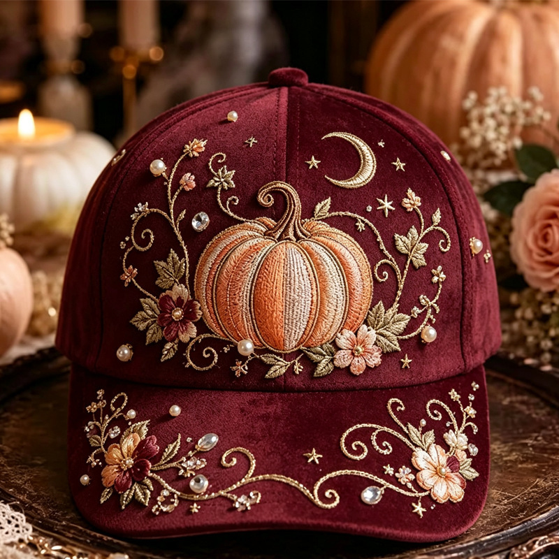 🔥Halloween Vintage Embroidered Baseball Cap🧢