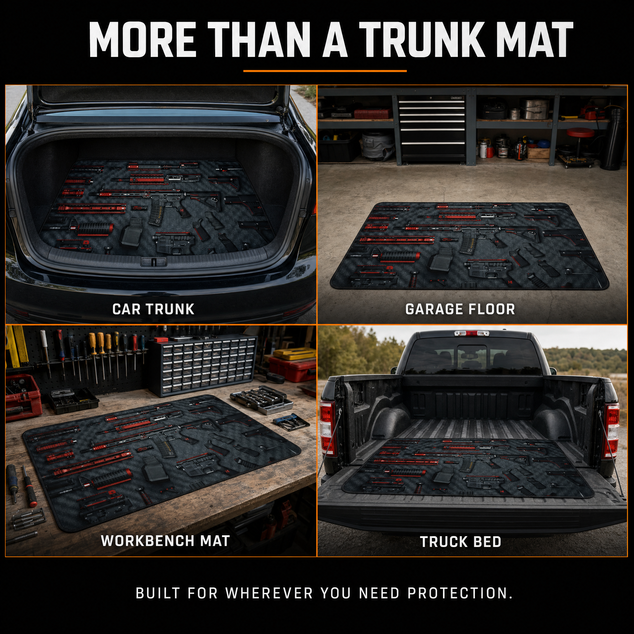 Universal Trunk Mat Arsenal Edition