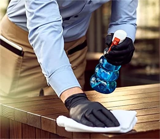 ⚡Today's Flash Sale 50% off🎁Nitrile Pro Gloves – Heavy Duty, Slip & Stain Resistant, Scratch Resistant