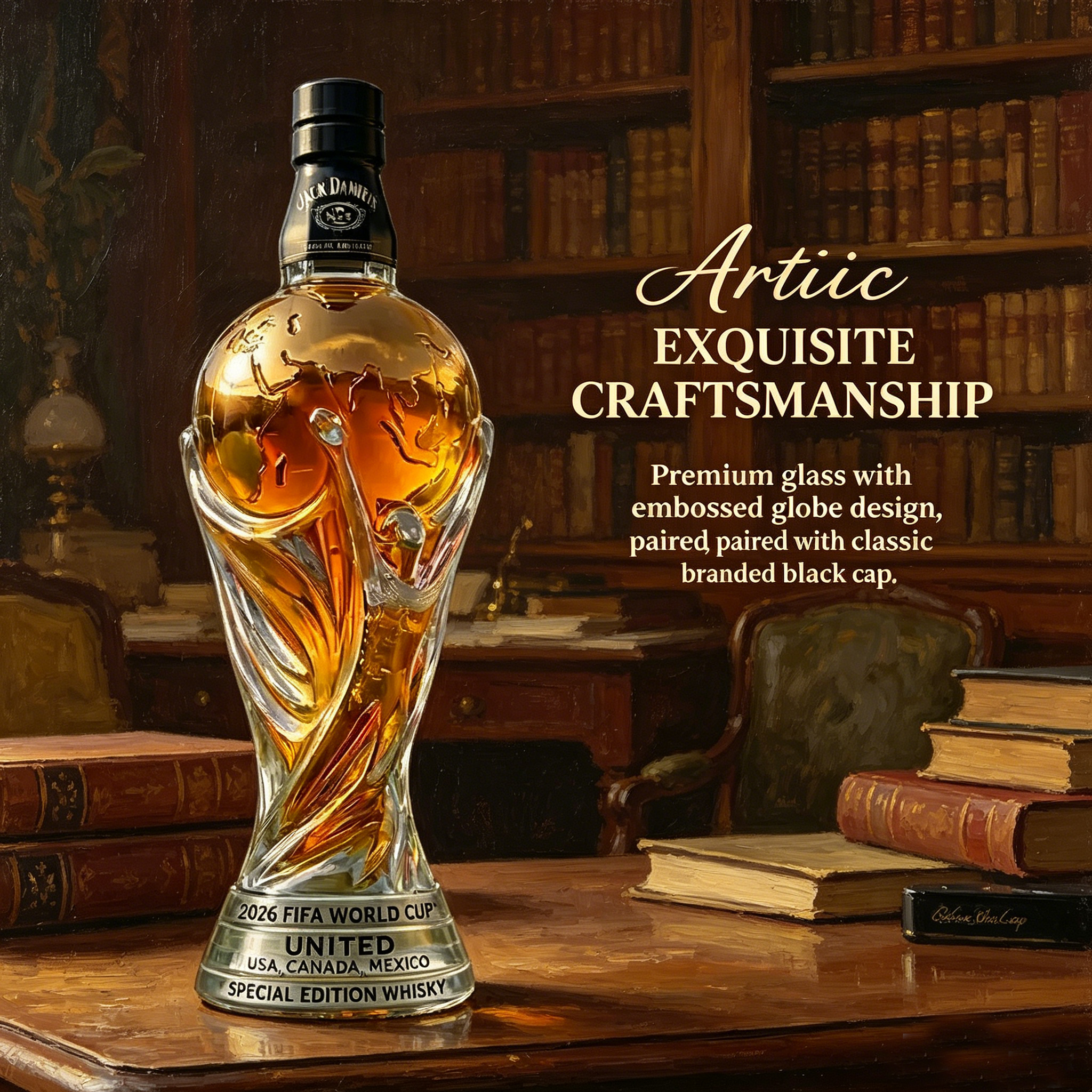🏆 2026 World Cup Special Edition Whiskey Decanter