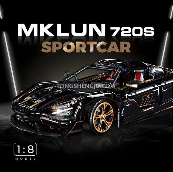 🏎️ Tech Series Car Building Block Set 