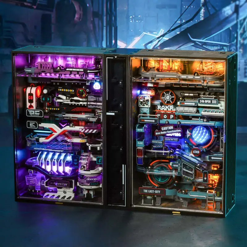 🧩 3D Puzzle Marble Run Model Kit | Assembly Toy for All Ages