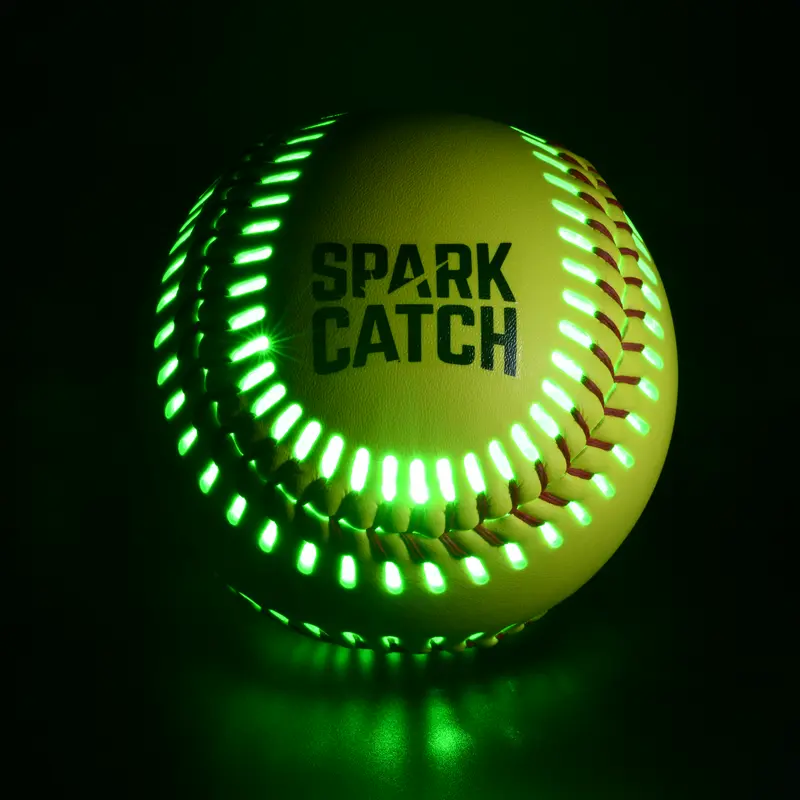 ⚾ Light-Up Softball - Impact Activated Glow Softball | Official Size & Weight Gift for Players